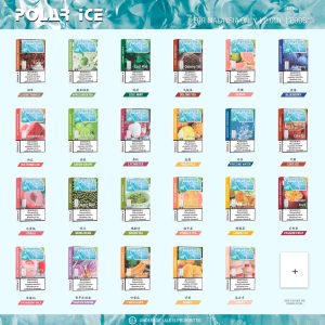 【POLAR ICE】極地冰泉 一代通用煙彈 (3入裝) | 2.0ml 加量版 | 23款人氣口味
